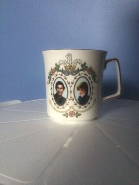 Vintage Royal Grafton Royal Wedding Commemorative Bone China Mug.